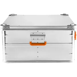 AluBox Aufbewahrungsbox 114 Liter silber 30 cm
