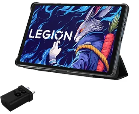 Lenovo Legion Tab 12GB 256GB Wifi - Storm Grey + Folio & Charging Adaptor Qualcomm® Snapdragon 8+ Gen1 Processor 3.20 GHz , Android, 256 GB UFS 3.1 - LEGIONTABUK2