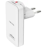 Nevox 45W DUAL slim USB-C Ladegerät GaN EU / US - weiß