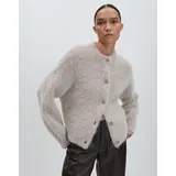 Someday Strickjacke mit Knopfleiste Modell TAMANAH Beige Melange, 36