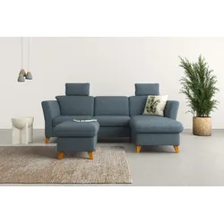 Kopfstütze HOME AFFAIRE "Trelleborg", blau (blaugrau), B:50cm H:25cm T:12cm, 100% Polyester, Polsterauflagen, passend zur Serie "Trelleborg"
