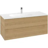 Villeroy & Boch Villeroy und Boch Antao Waschtisch-Unterschrank K06000HN 118,8x50,4x49,3cm, ohne Frontstruktur, honey oak