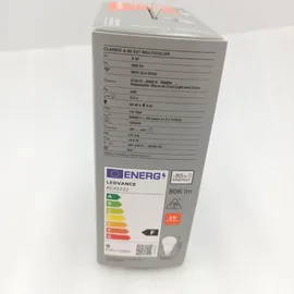 LEDVANCE SMART+ WiFi Classic A60 RGBW E27 9 W matt,