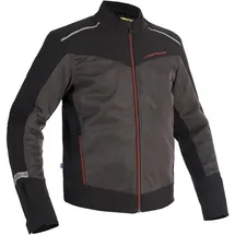 Lindstrands Delsbo Textiljacke Schwarz/Grau 48
