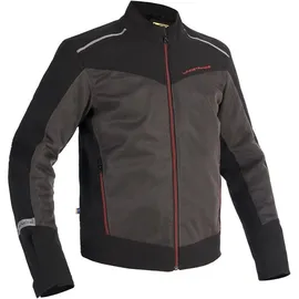 Lindstrands Delsbo Textiljacke Schwarz/Grau 48