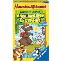 Mauseschlau & Bärenstark: Abenteuerliche Tierwelt (Wissen & Lachen) - Ravensburger 20737 | Zustand: Neu & original versiegelt