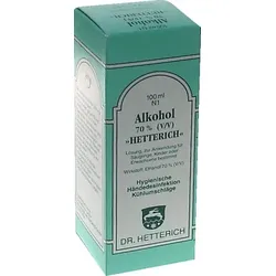 ALKOHOL 70% V/V Hetterich 500 ml Lösung
