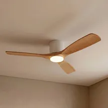 LUCANDE Moneno 131 cm Deckenventilator Weiß