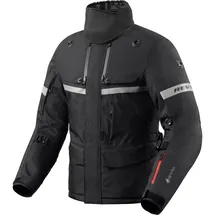 RevIt! Revit Poseidon 3 GTX Textiljacke Black-Black, M