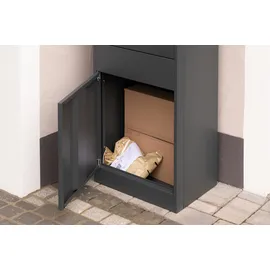 Westmann Paketbox Piet Anthrazit inkl. Zeitungsfach