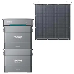 Zendure Hyper 2000 0% MwSt §12 III UstG Balkonkraftwerk 1,2kW, mit 3,84kWh Speic...