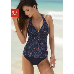 s.Oliver Bügel-Tankini, mit schönem Druckdesign, Gr. 36 - Cup C, marine-bedruckt, , 858739-36 Cup C