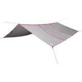 vidaXL Tarp 1 Stück 4,20 x 4,40 m Grau/Orange