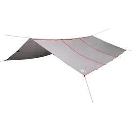 vidaXL Tarp 1 Stück 4,20 x 4,40 m Grau/Orange
