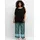 sheego Longshirt in schwarz | Gr.: 52/54