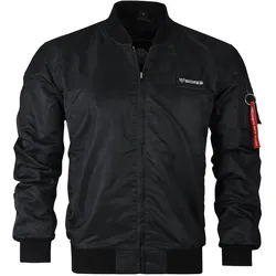 Bores Bomber Motorradjacke schwarz 7XL