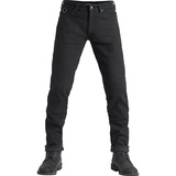 Pando Moto Steel Black 02 Jeans schwarz Größe 30