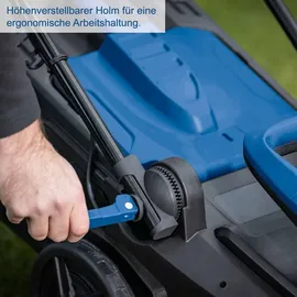 SCHEPPACH BC-MP380-X inkl. 2 x 4,0 Ah Akku + Doppelladegerät 38 cm