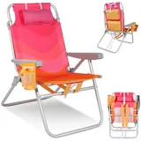 HOMECALL Campingstuhl Klappbar Blau