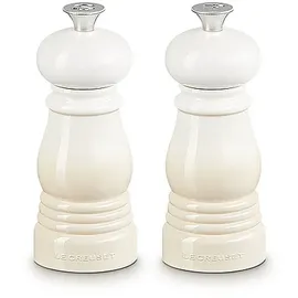 Le Creuset Mini Salz-/Pfeffermühle Set 2-tlg. meringue