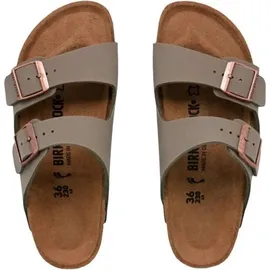 Birkenstock Arizona Birko-Flor Nubuk schmal stone 39