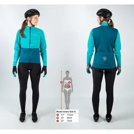 Endura Windchill II Damen Bikejacke-Blau-S