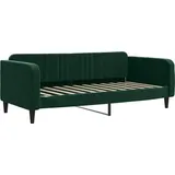 vidaXL Tagesbett Dunkelgrün 100x200 cm Samt