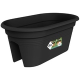 elho Green Basics Flower Bridge Kunststoff Schwarz