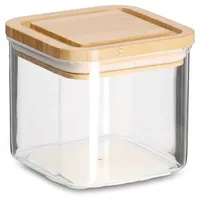Zeller Present Vorratsdose m. Bambusdeckel, 500 ml, Kunststoff, Vorratsbehälter,