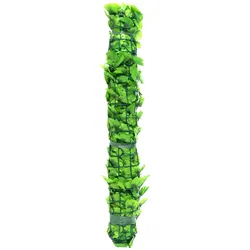 Sichtschutzzaunmatten WINDHAGER, grün, H:100cm, Kunststoff, Zaunelemente, natürlich wirkende Weinoptik durch unregelmäßige Blattfarbe, L: 3 m