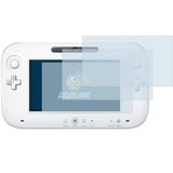 BROTECT Schutzglas für Nintendo Wii U GamePad (Controller) (3 Stück) Schutzfolie Panzer-Folie Glas [Extrem Kratzfest 9H, Anti-Fingerprint,