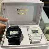 Casio G-Shock & Baby-G SLV-19B-1D Romantisches Paar Zebramuster Paar Modell P...