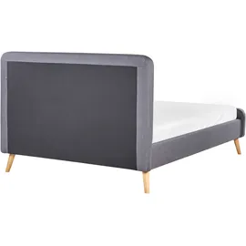 Beliani Rennes 140 x 200 cm Grau
