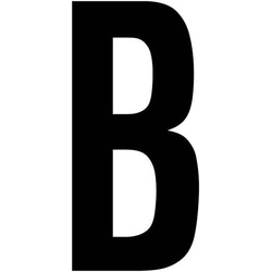 RZB, Holzbuchstaben + Stoffbuchstaben, Buchstabe