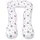 Amilian Stillkissen 330 cm Patchwork Sterne Rosa
