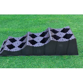 Milenco MGI Level T3 Auffahrkeile 2er-Set Schwarz