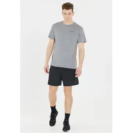 Endurance Herren Abdon Melange S/S Tee grau