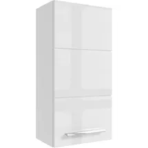 BASIC by Balculina Hängeschrank BASIC BY BALCULINA "Mandi", weiß matt, weiß hochglanz, B:34cm H:70cm T:23cm, Holzwerkstoff, Schränke, Hängeschrank, Breite 34cm, hochglanz Front