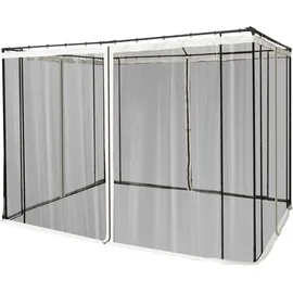 Outsunny Moskitonetz 302 x 207 cm schwarz