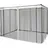 Outsunny Moskitonetz 302 x 207 cm schwarz