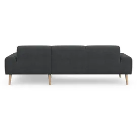 Home Affaire Ecksofa HOME AFFAIRE "Swift Scandic Design, Federkern für hohen Sitzkomfort, L-Form", grau (anthrazit), B:292cm H:83cm T:176cm, 100% Polyester, Sofas, Ecksofa, Federkern-Polsterung, B/T/H: 292/83/176 cm
