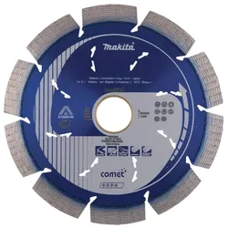 Makita Comet - Diamant-Schneidscheibe - für Beton, Kalkstein, Stahlbeton, Ziegel
