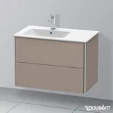 Duravit Waschtischunterschrank 2 Auszüge 81 x 47,8 x 56 cm Grau