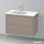Duravit Waschtischunterschrank 2 Auszüge 81 x 47,8 x 56 cm Grau
