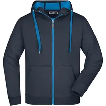 James & Nicholson Bonding Jacke navy/aqua XL