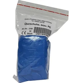 CareLiv überschuhe Einmal Kunststoff blau