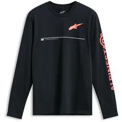 Alpinestars Committed Langarmshirt, schwarz, Größe 2XL für Männer