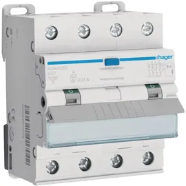 Hager FI/LS-Schalter 4-polig, 10kA ADX432D