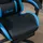 Vinsetto Gaming Stuhl Schwarz Blau