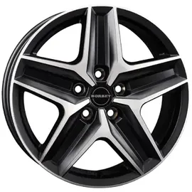 Borbet CWZ 7,5 x 18 5 x 120 ET53 Schwarz Poliert Matt